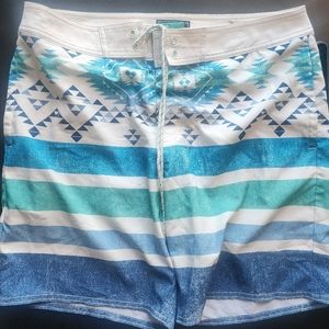 Men's American Eagle Unlined Swim Trunk (Medium)